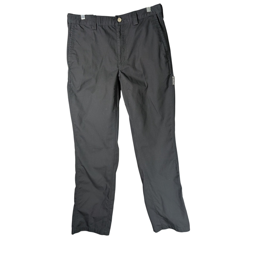 Lands End Delta Uniform Pants Mens 32 Blue Ripstop Straight Leg‎ Workwear
